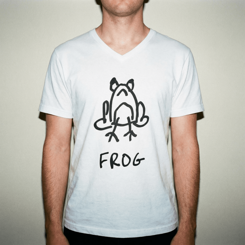 Frog - V-Neck T-Shirt