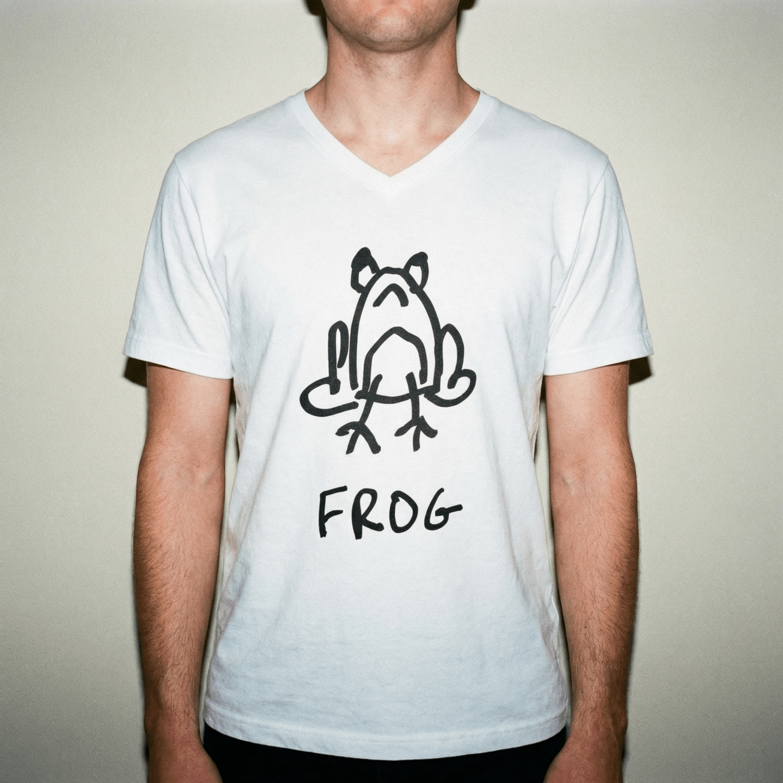 Frog - V-Neck T-Shirt