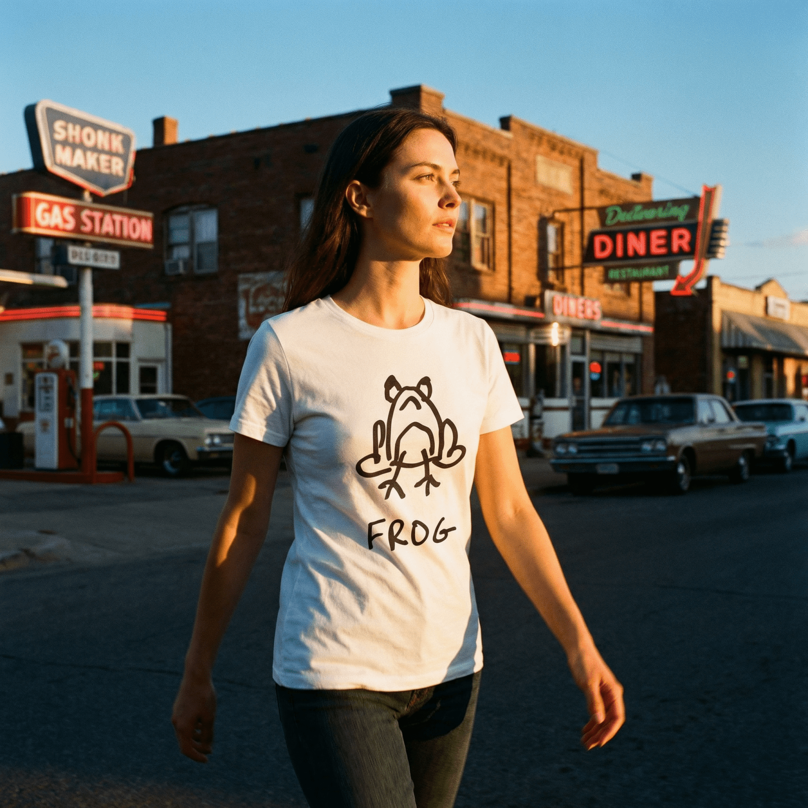 Frog - Women's Fitted Tee