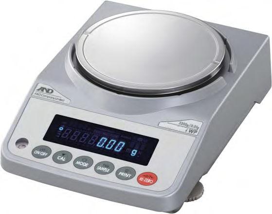 A&D Weighing FZ-2000i FZ-i Series Precision Balance (Replaced by FZ-2202), 2200 g x 0.01 g, Internal Calibration