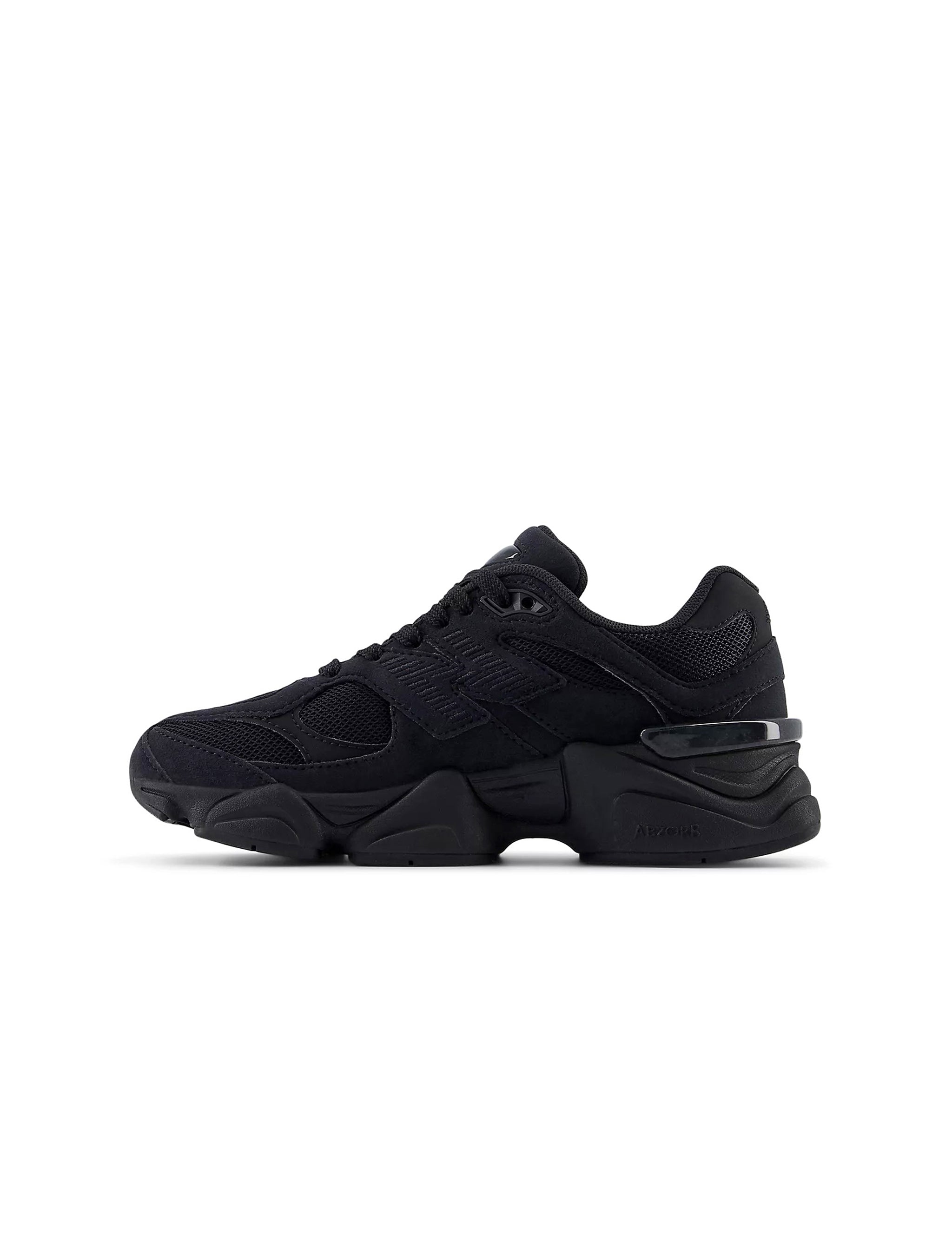 New Balance Big Kids 9060 Lifestyle Shoes  - Triple Black
