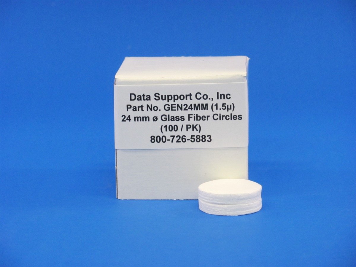 DSC Generic Glass Fiber Filters Discs, 24 mm