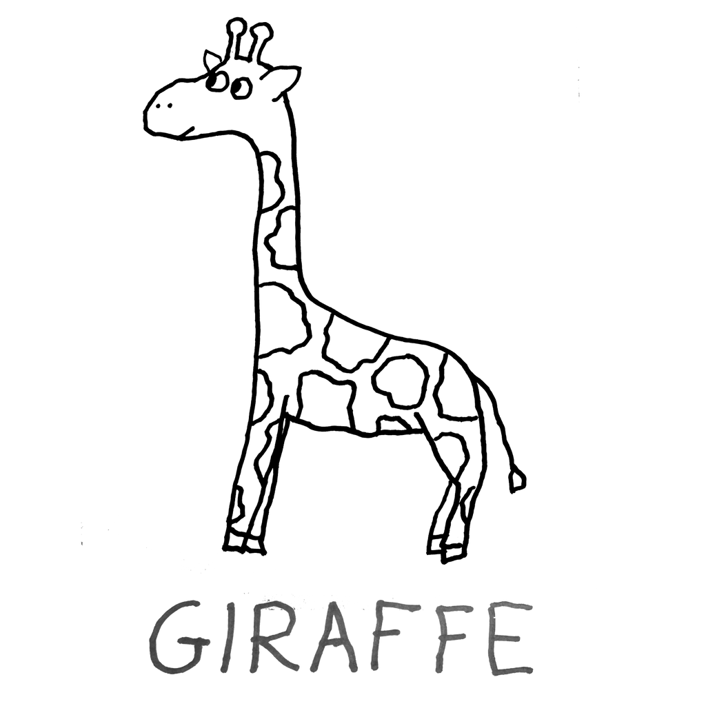 Giraffe - Baby Tee