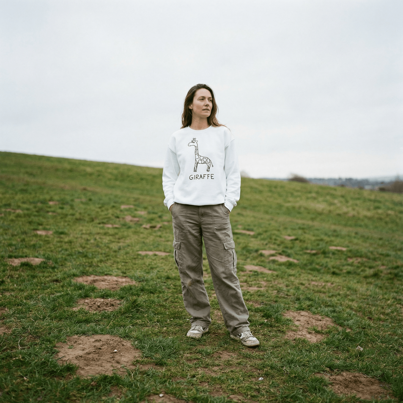Giraffe - Crewneck Sweatshirt