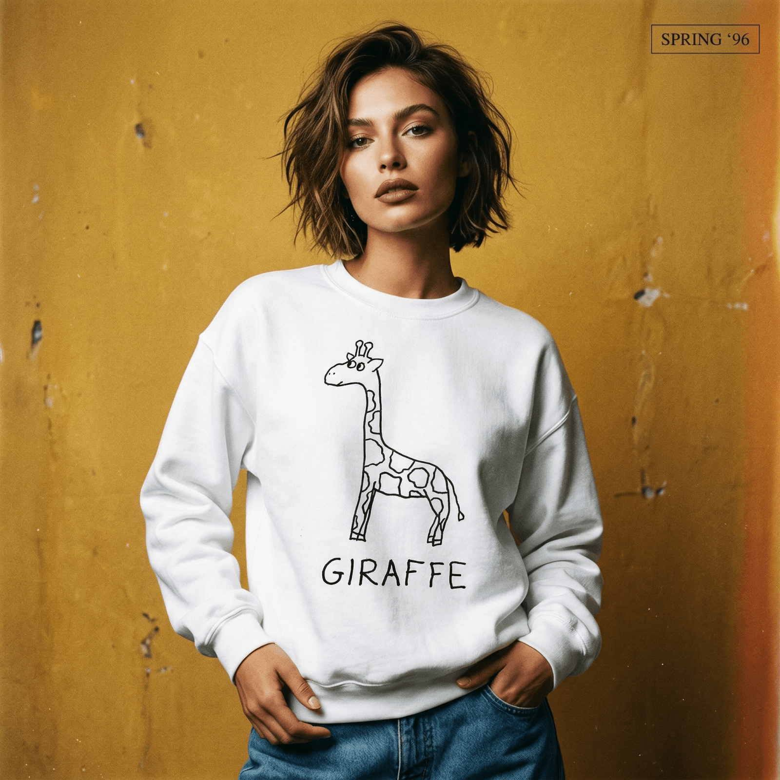 Giraffe - Crewneck Sweatshirt