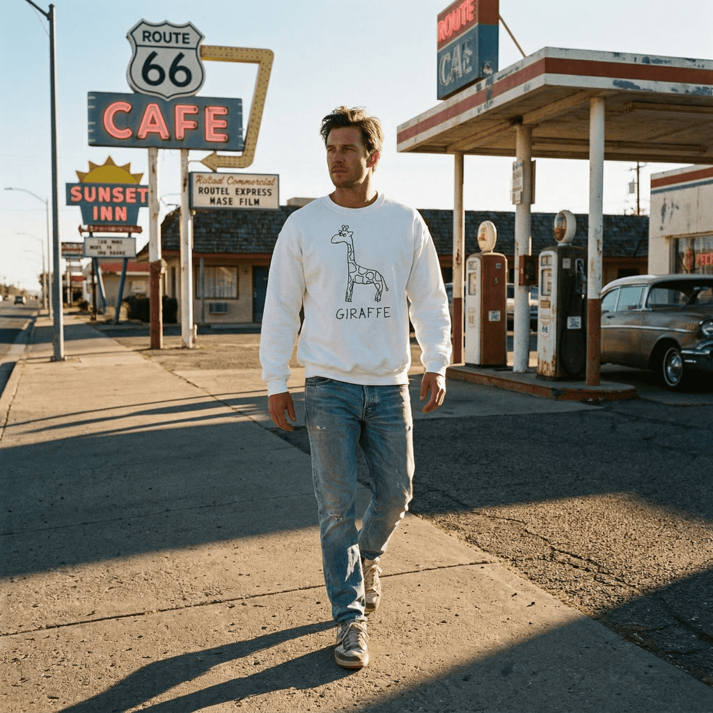 Giraffe - Crewneck Sweatshirt