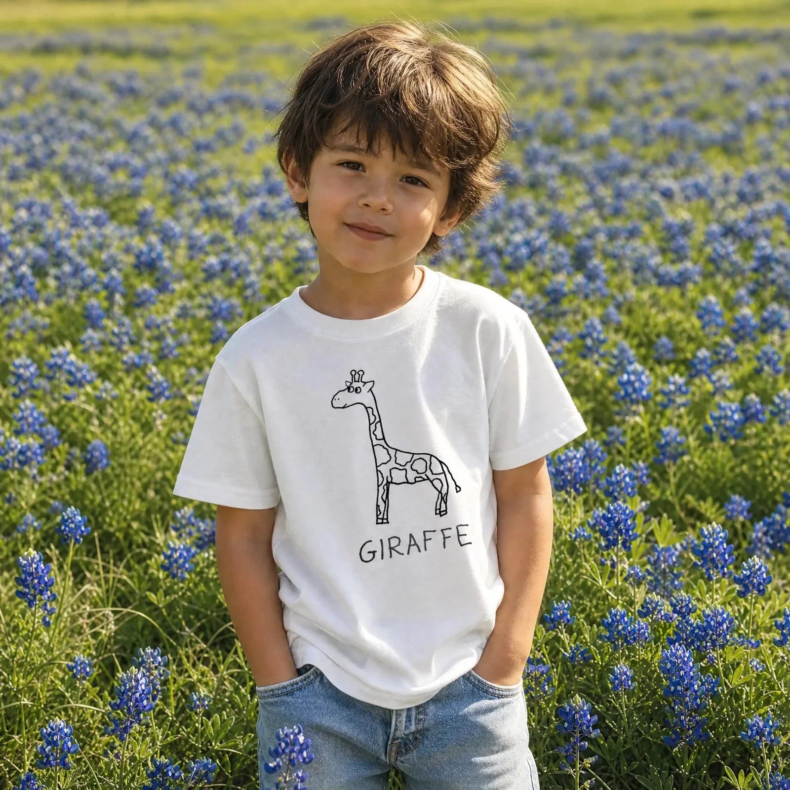 Giraffe - Kids Tee