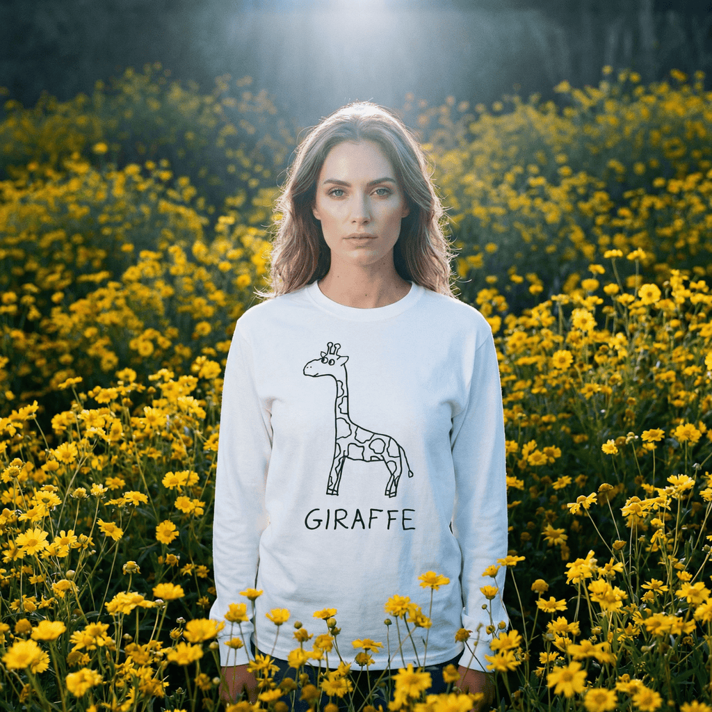 Giraffe - Long Sleeve Tee