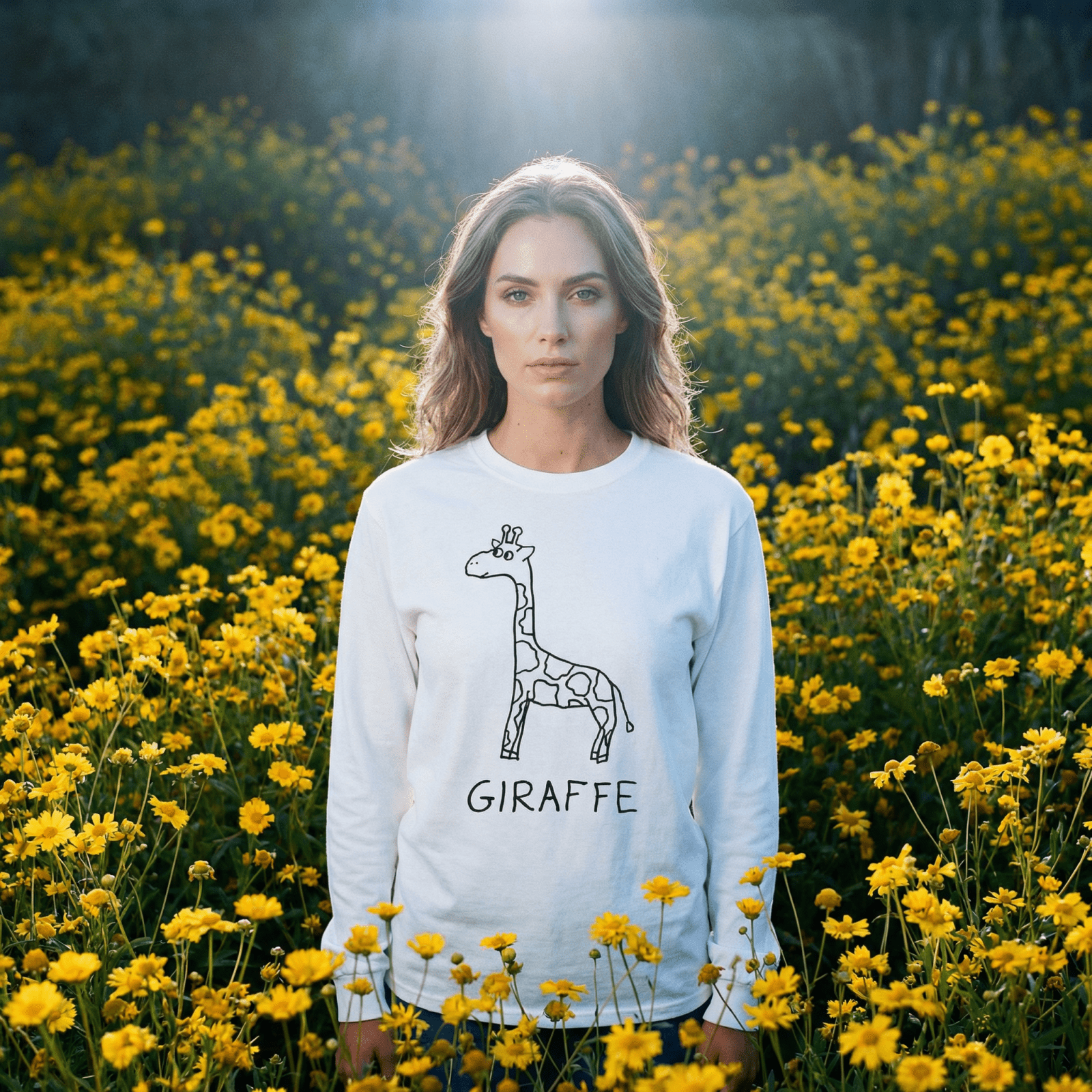 Giraffe - Long Sleeve Tee