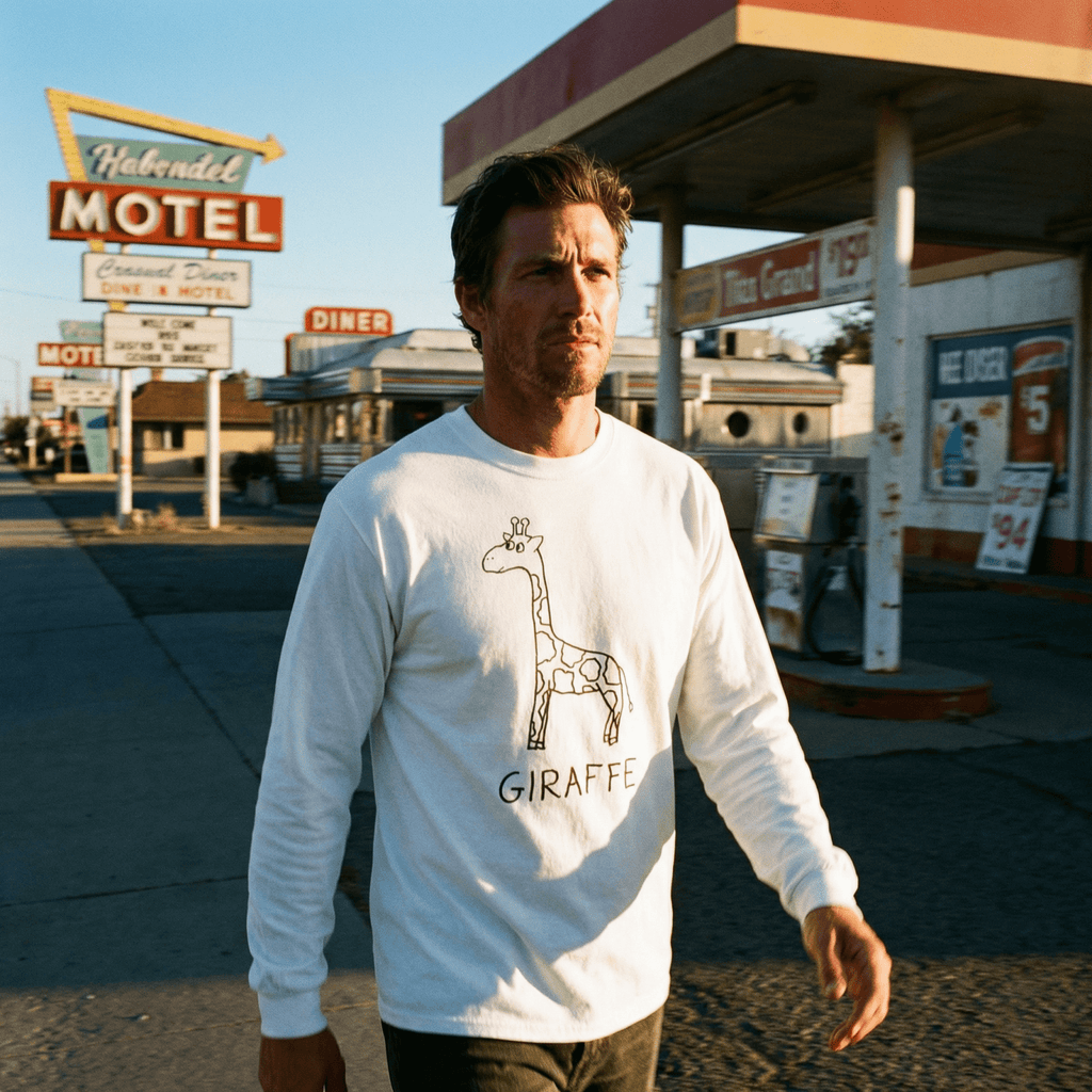 Giraffe - Long Sleeve Tee