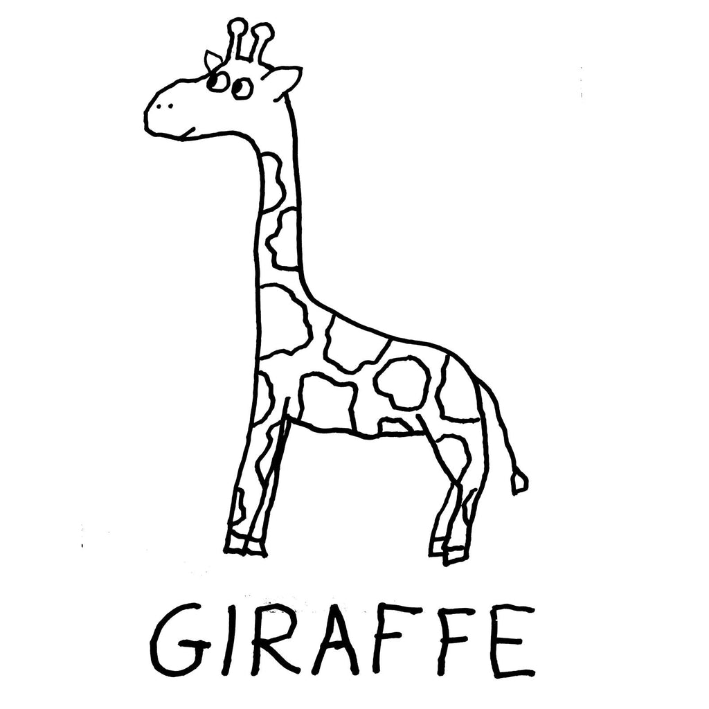 Giraffe - Long Sleeve Tee