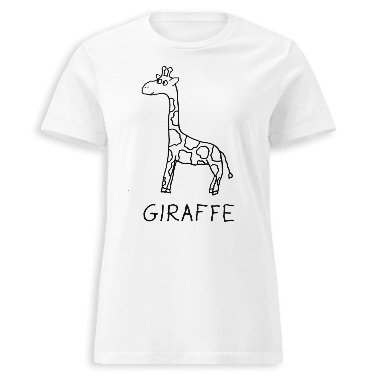 Giraffe - Women's Fitted Tee