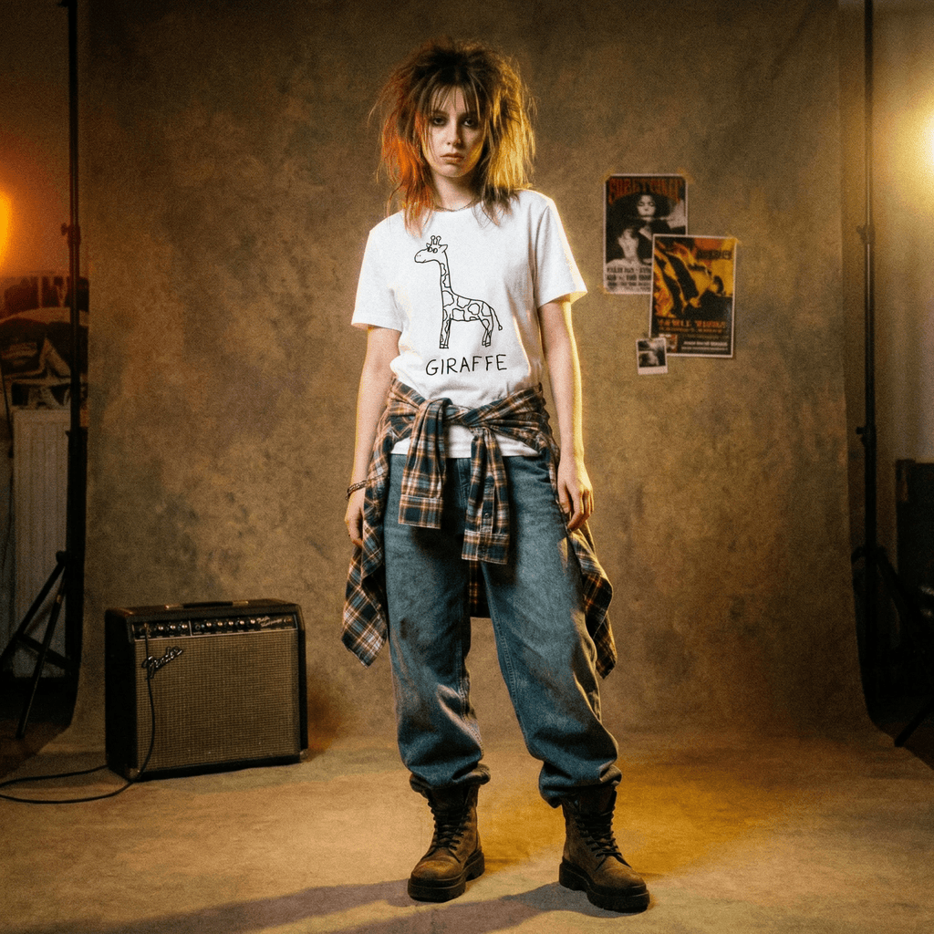 Giraffe - Women's Fitted Tee