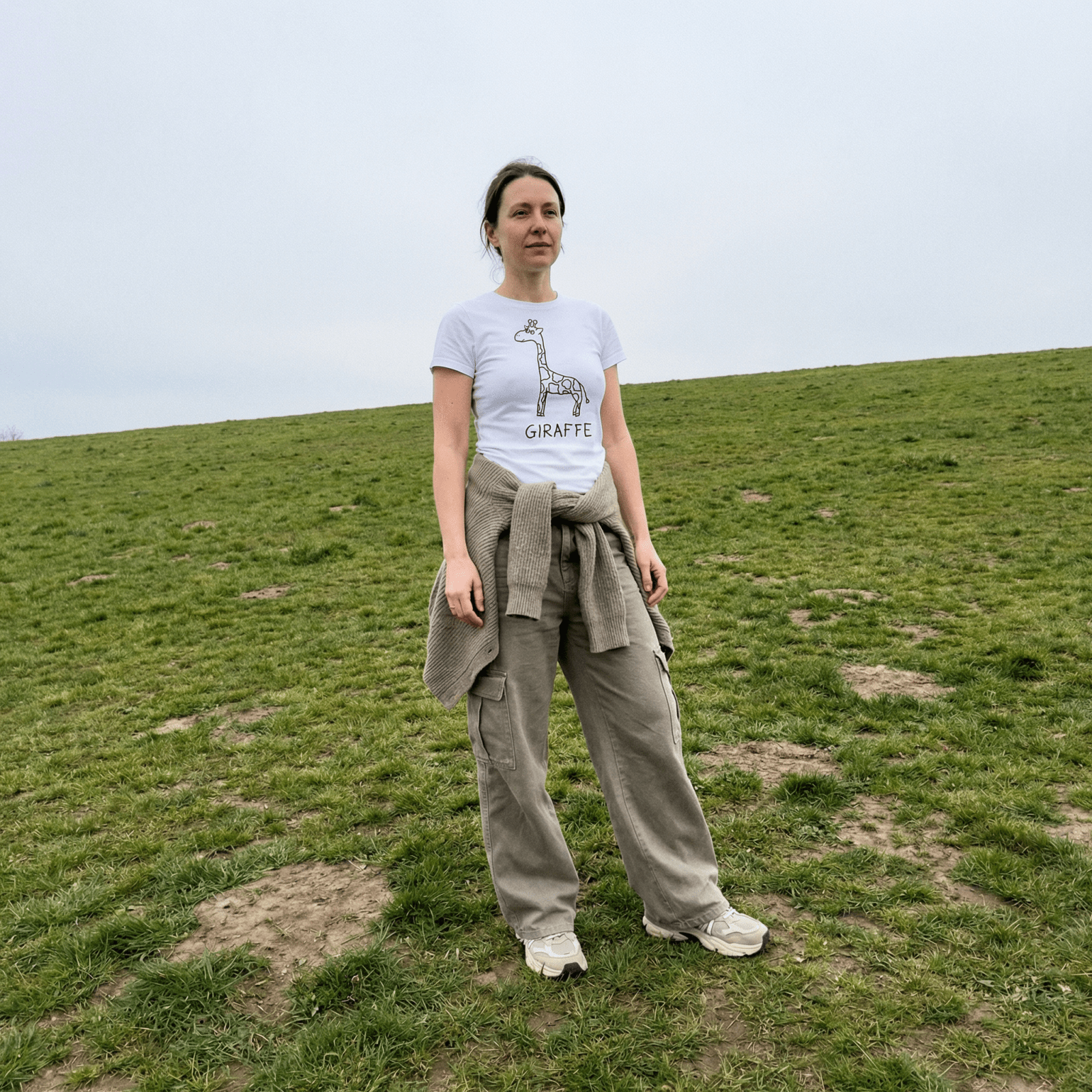 Giraffe - Women's Fitted Tee