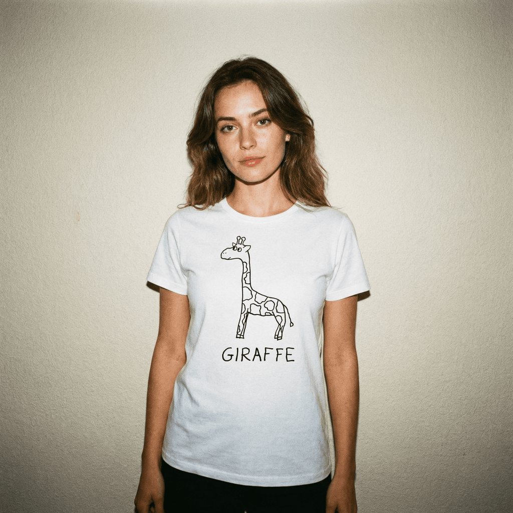 Giraffe - Women's Fitted Tee