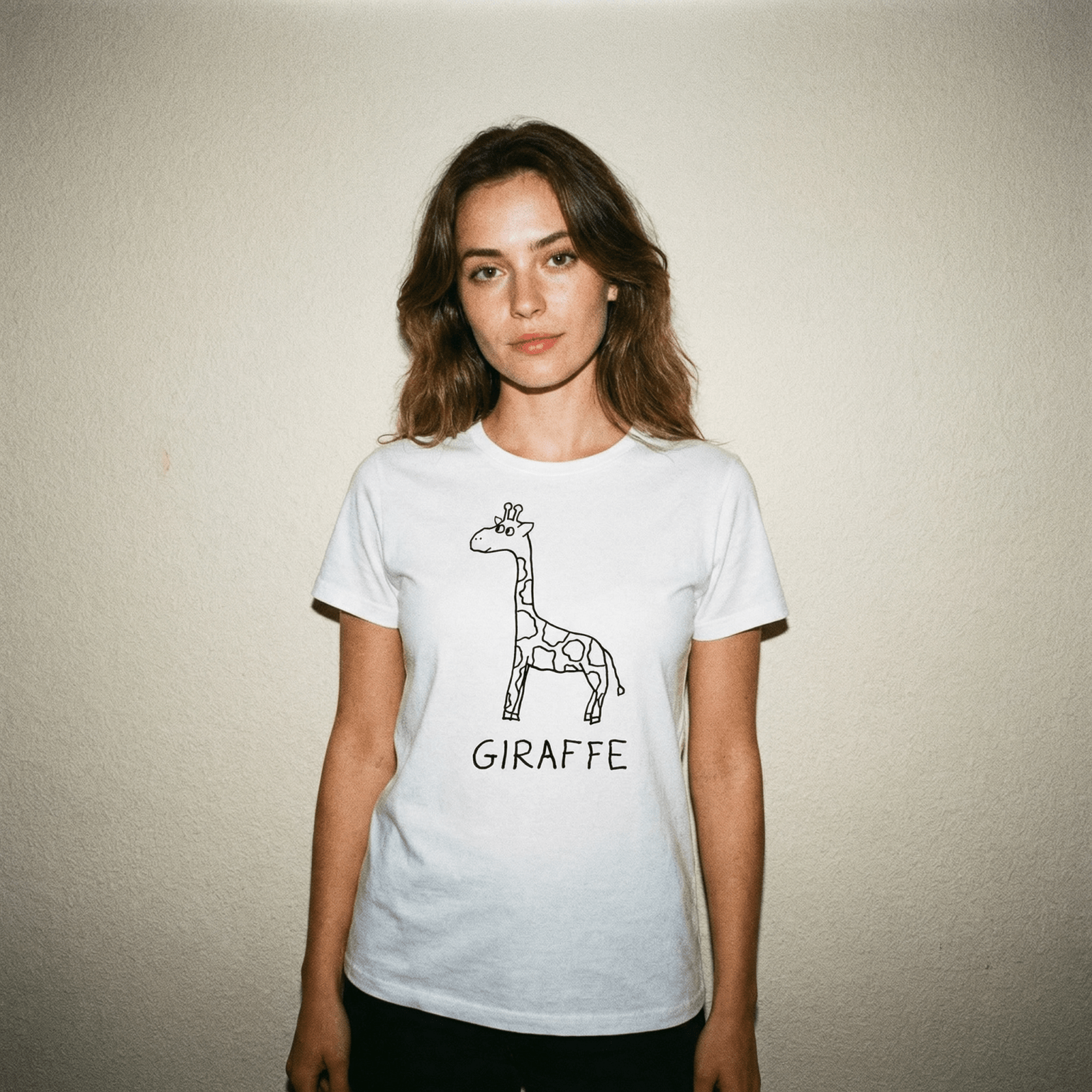 Giraffe - Women's Fitted Tee