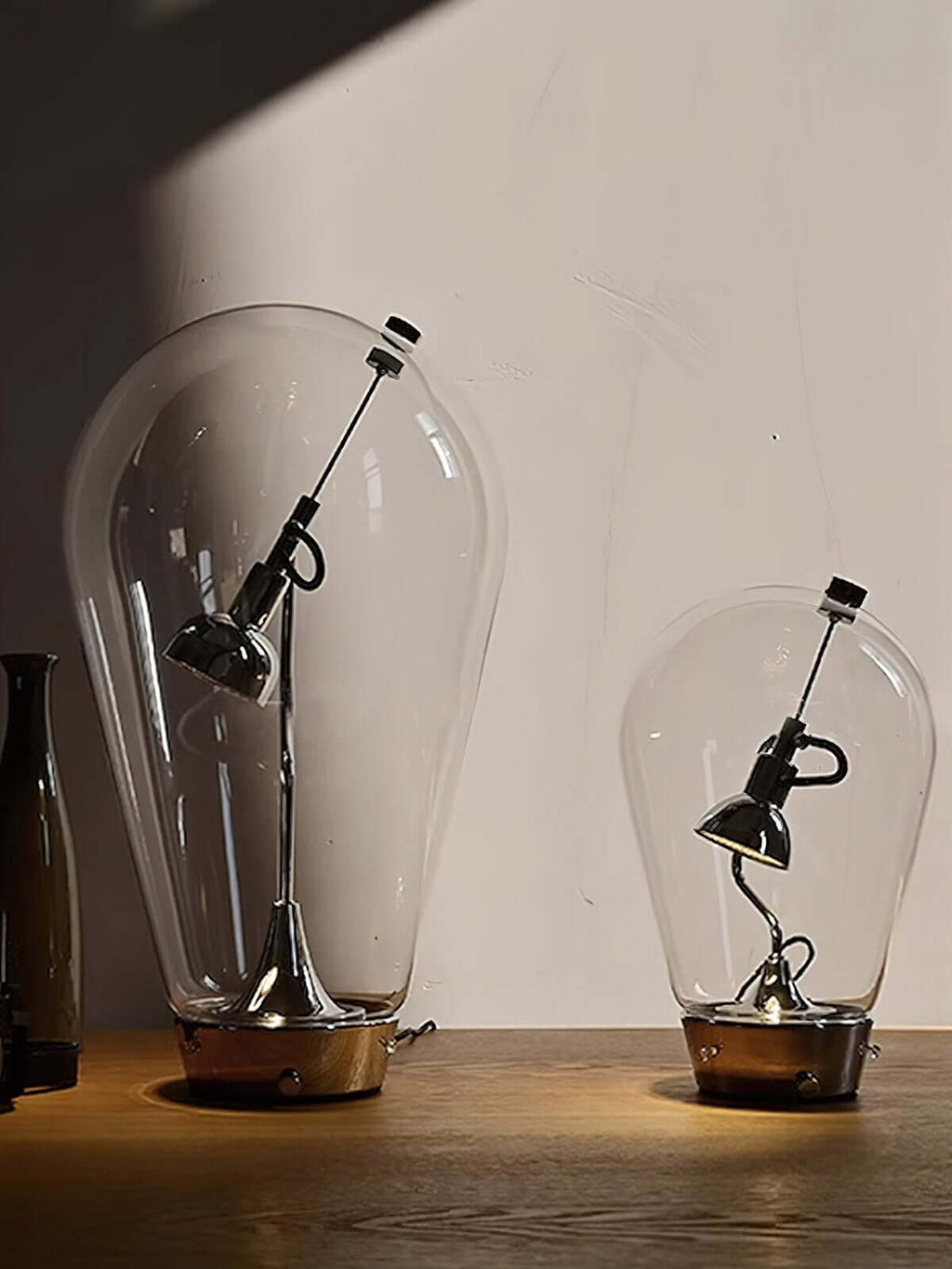 Bulb Glass Table Lamp