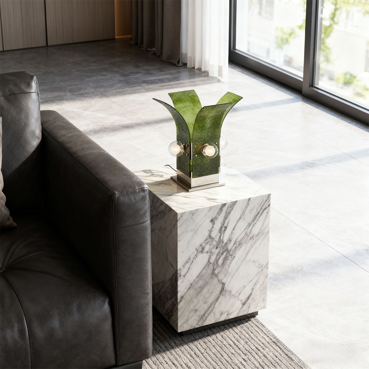 Palm Table Lamp