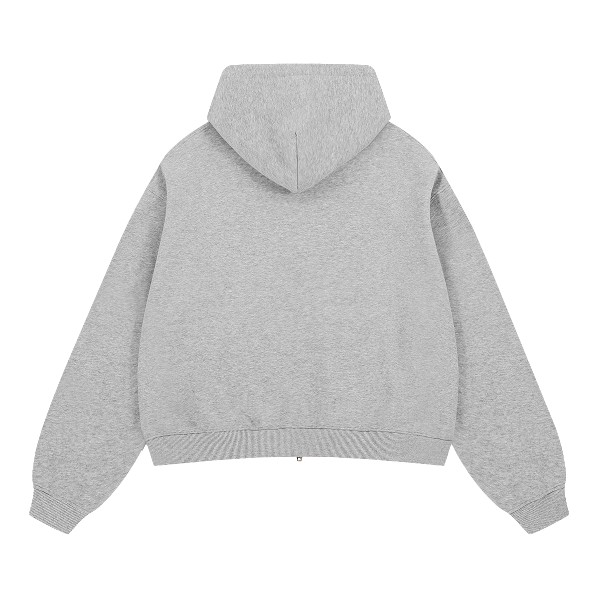Gauntlet Unisex Zip Up Cropped Boxy Hoodie 380 GSM Sweatshirt For Streetwear And Layering