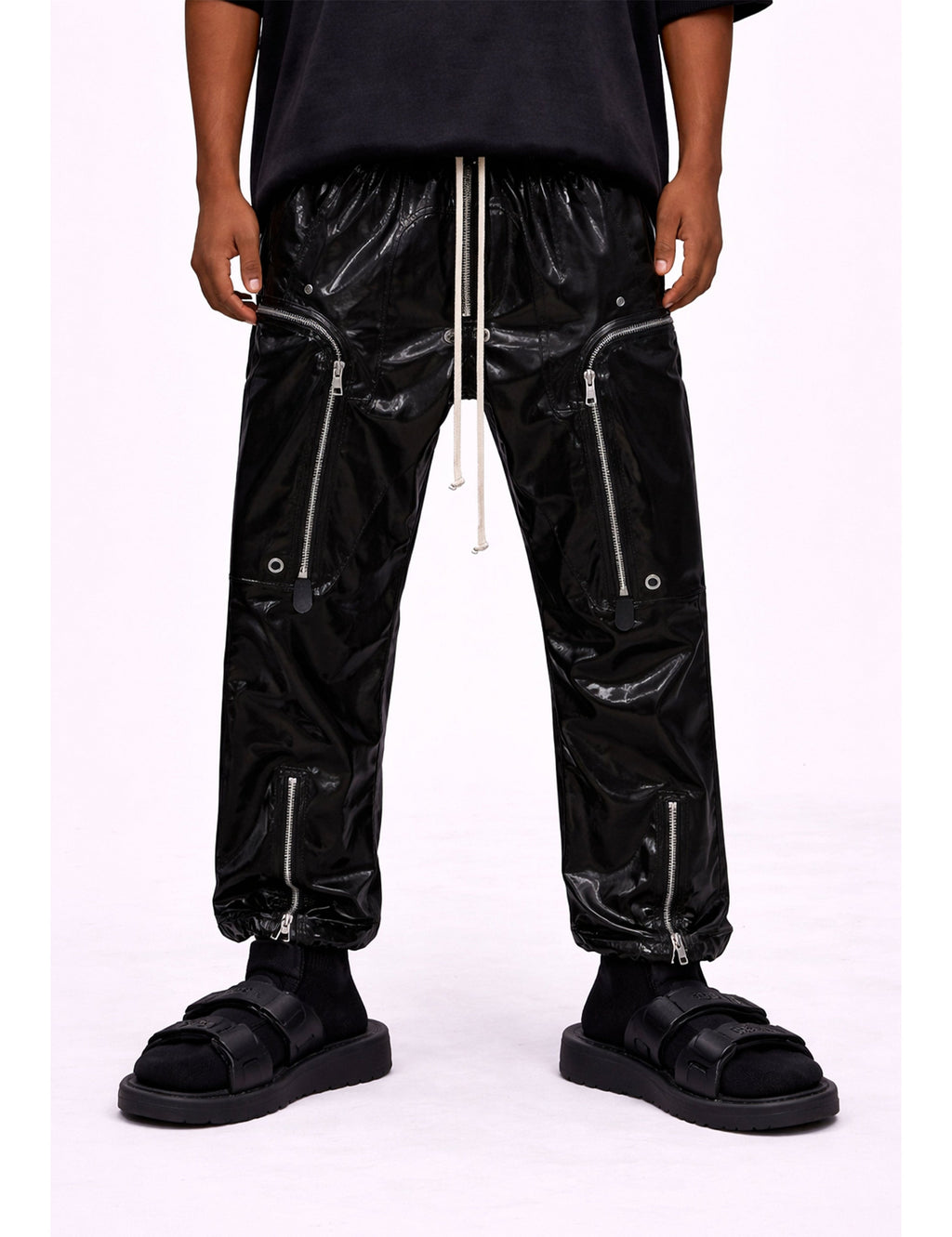 NOIR ARCANE ZIP PANTS