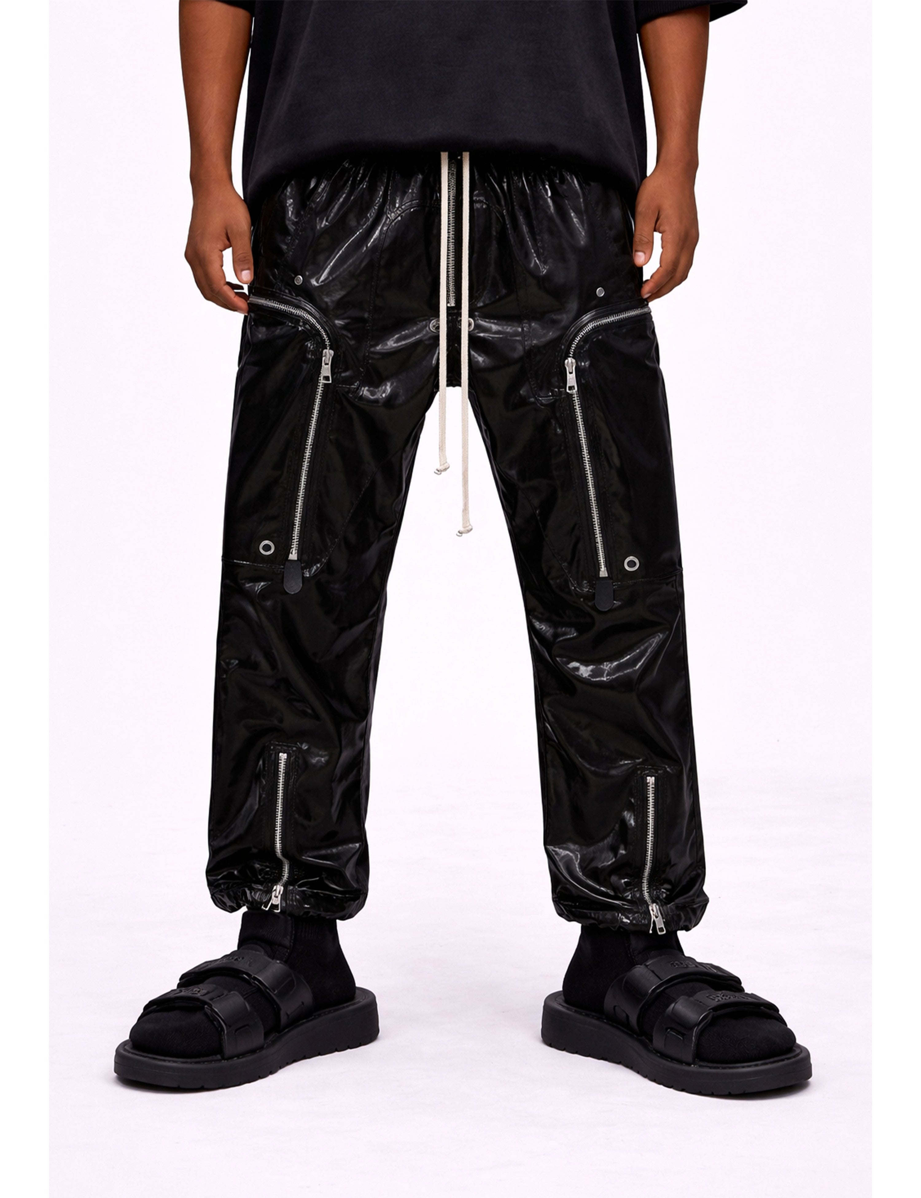 NOIR ARCANE ZIP PANTS