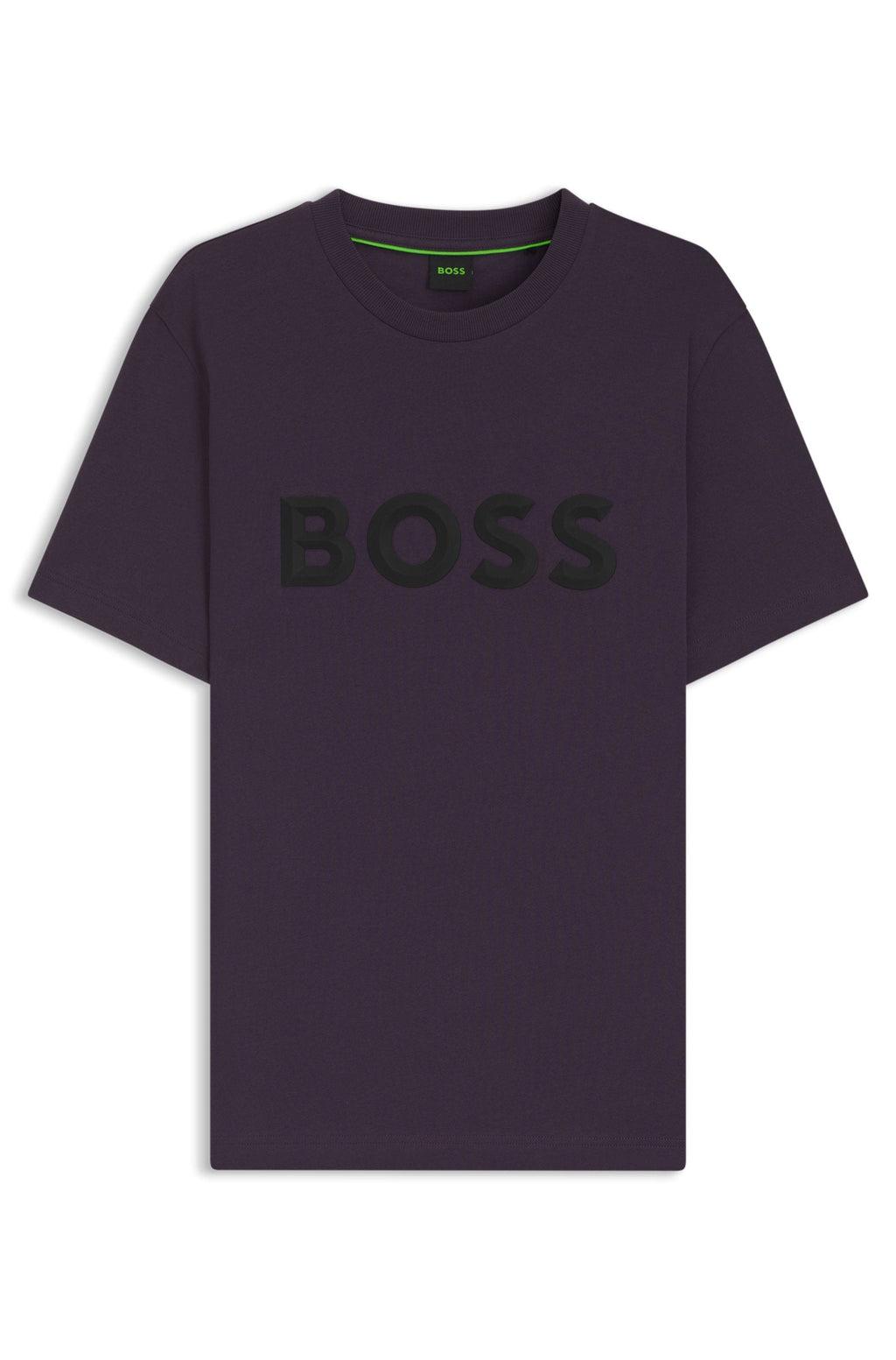 Boss Green Iconic Zone Tee - Dark Purple
