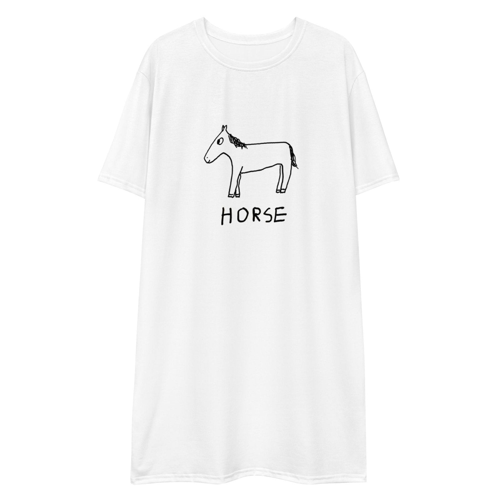 Horse - T-Shirt Dress.
