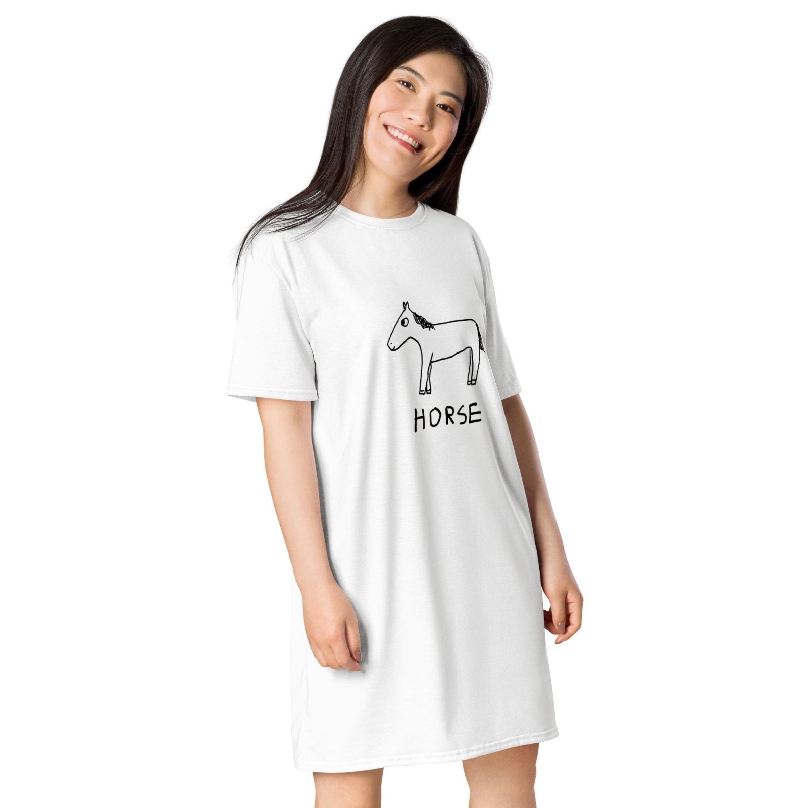 Horse - T-Shirt Dress.
