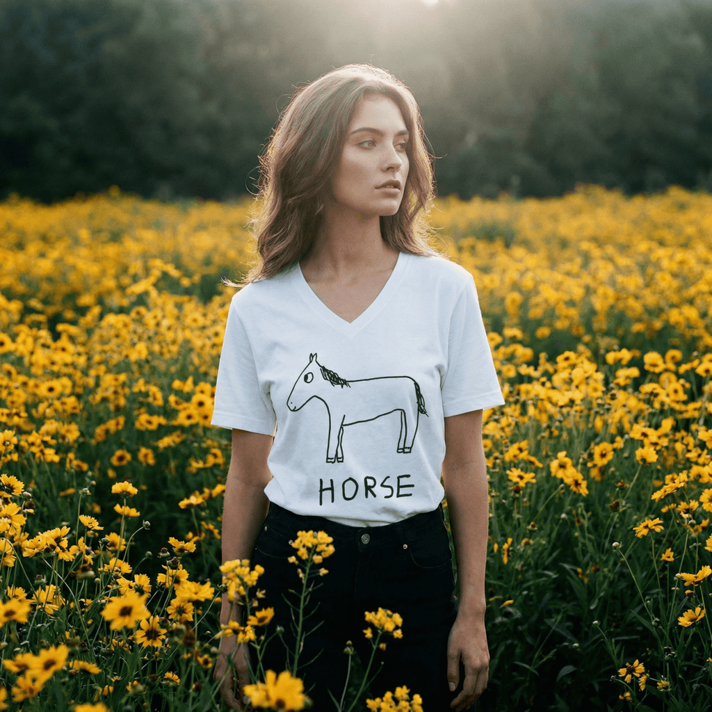 Horse - V-Neck T-Shirt