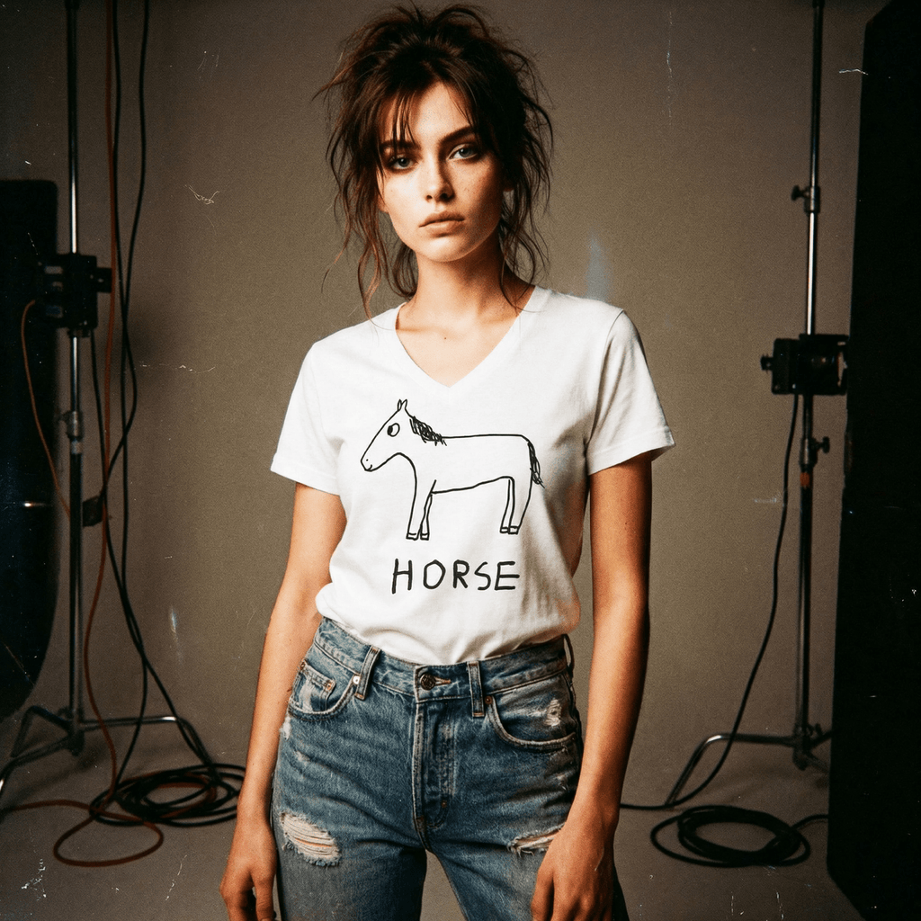Horse - V-Neck T-Shirt