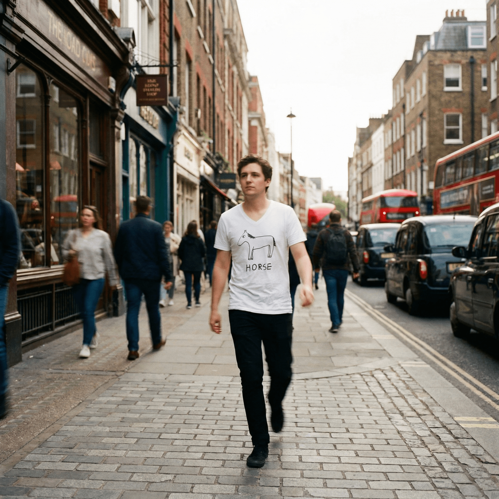 Horse - V-Neck T-Shirt