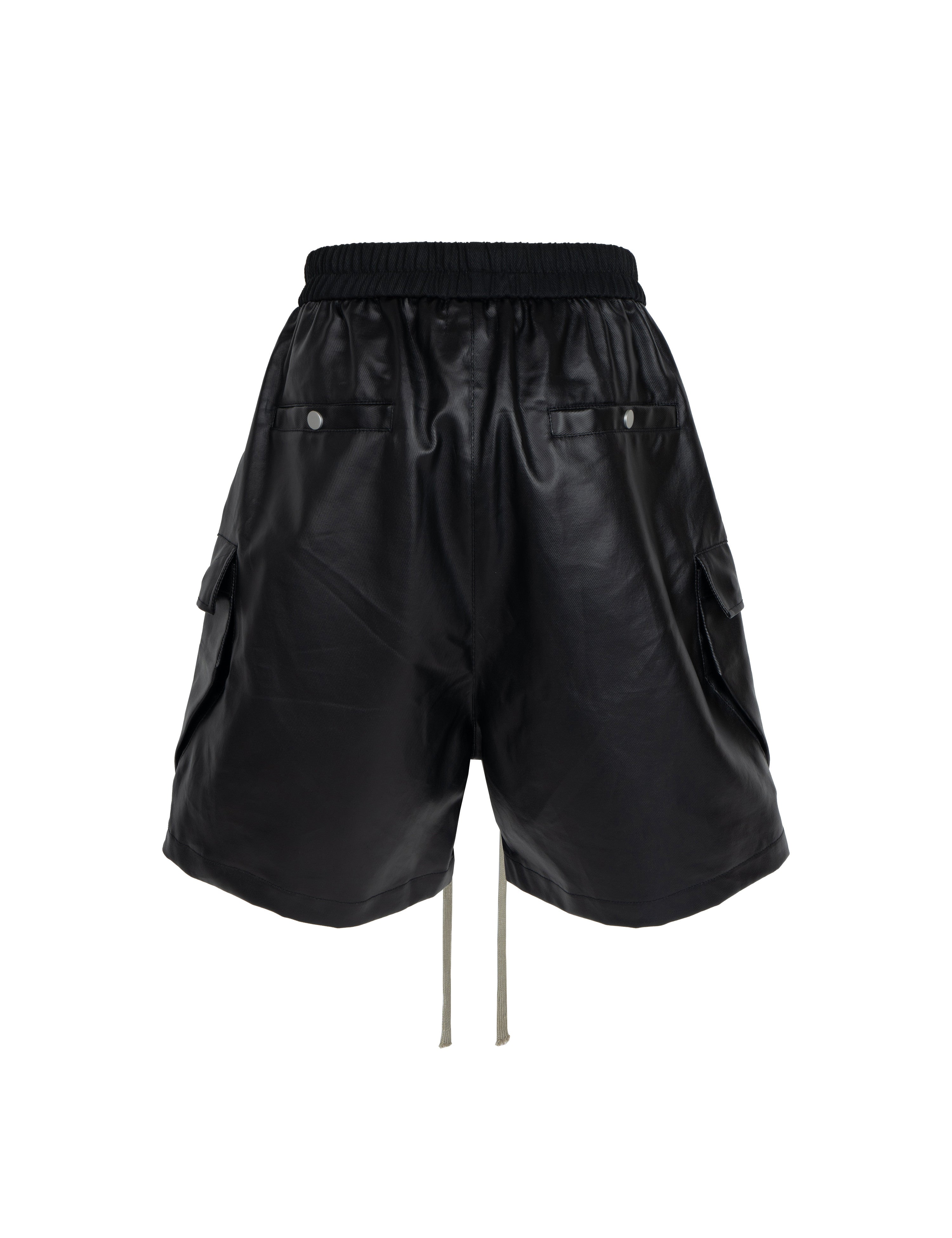 NOIR SHINE CARGO SHORTS