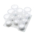 Sartorius 16D01--10-H6-ACG Microsart™ Cellulose Nitrate Membrane Filter Units, Gridded, White/Black, 0.45μm, 47mm, 27/pk