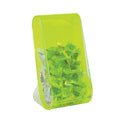 Heathrow Scientific 1040B Earplug Dispenser Counter or Wall Mount, Green