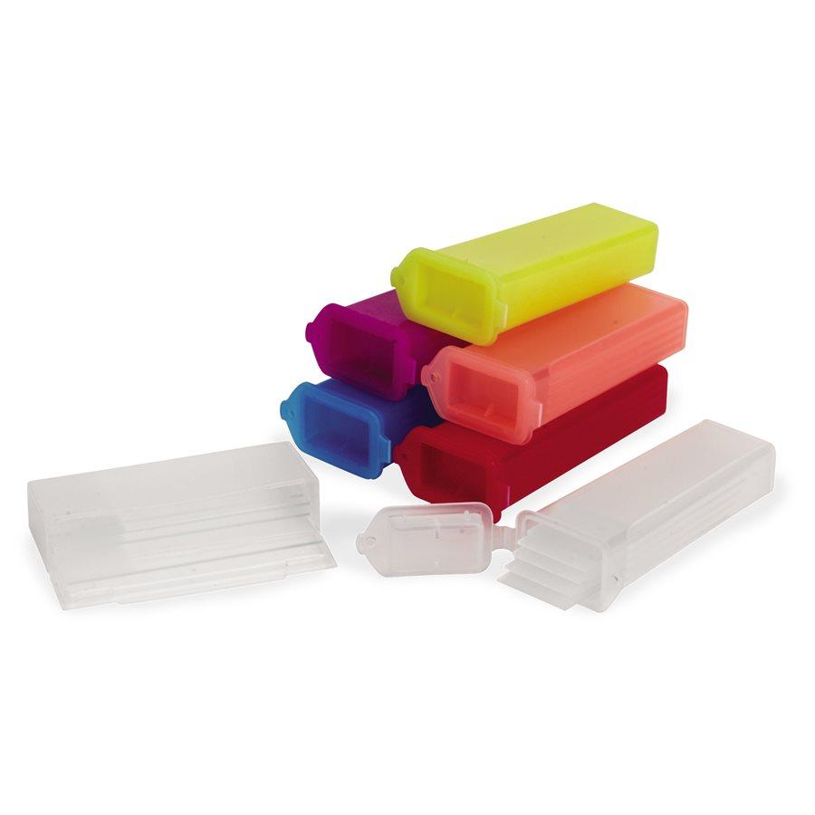 Heathrow Scientific 15982 5-Place Slide Mailer, PP, Side Opening, Natural, 25/pk