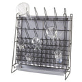 Heathrow Scientific 23243A Wire Drying Rack, Black/White