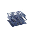 Heathrow Scientific 27505B OneRack Tube Rack Half-Size POM 30 mm 9-Place, Blue