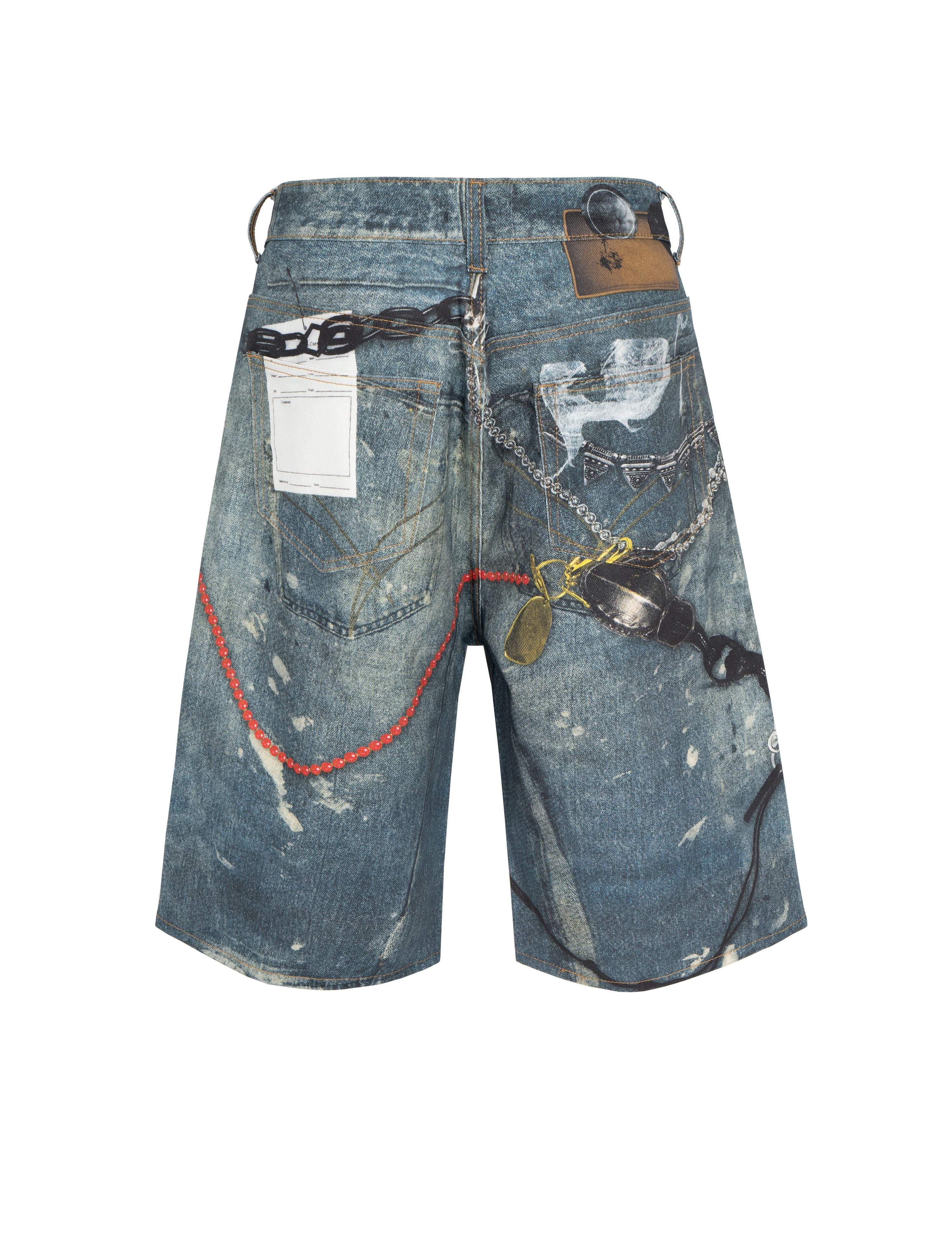 HARDWARE DENIM SHORTS