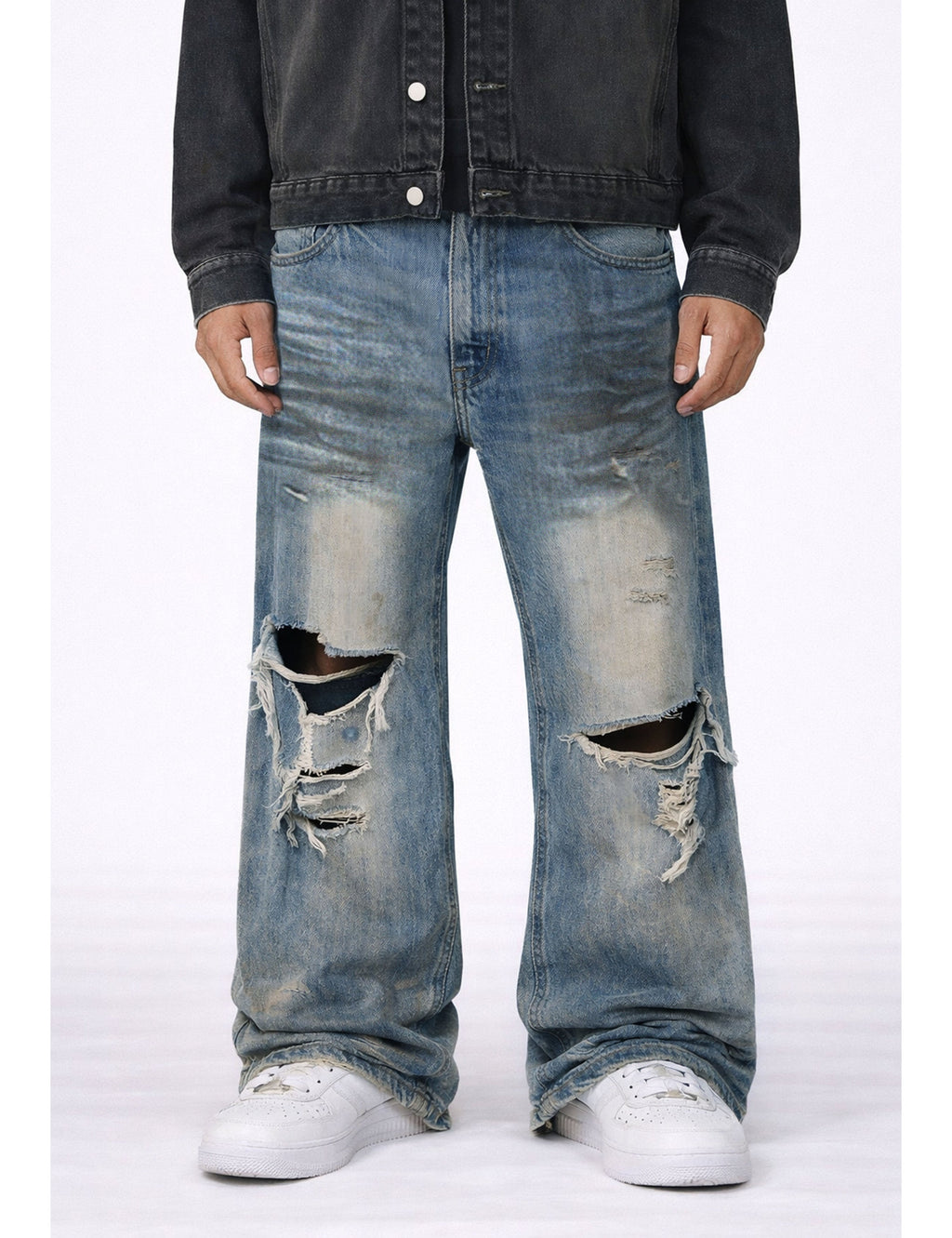 WIDEBOY DESTROYED DENIM