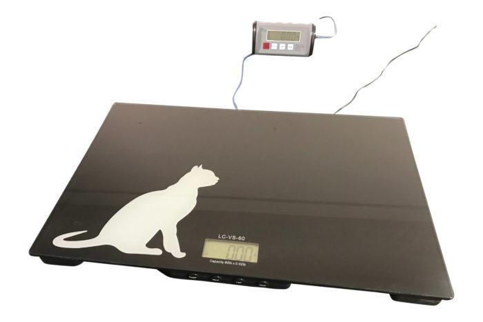 TREE LC-VS 60 Low Cost Veterinary Scale Series, 60 lb x 0.02 lb