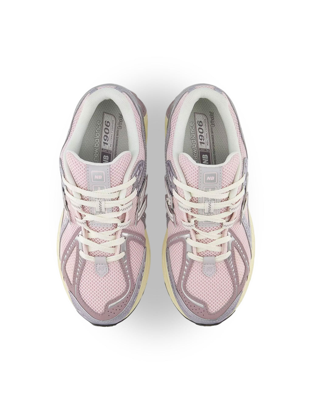 New Balance Womens 1906 Sneakers - Silver/Pink