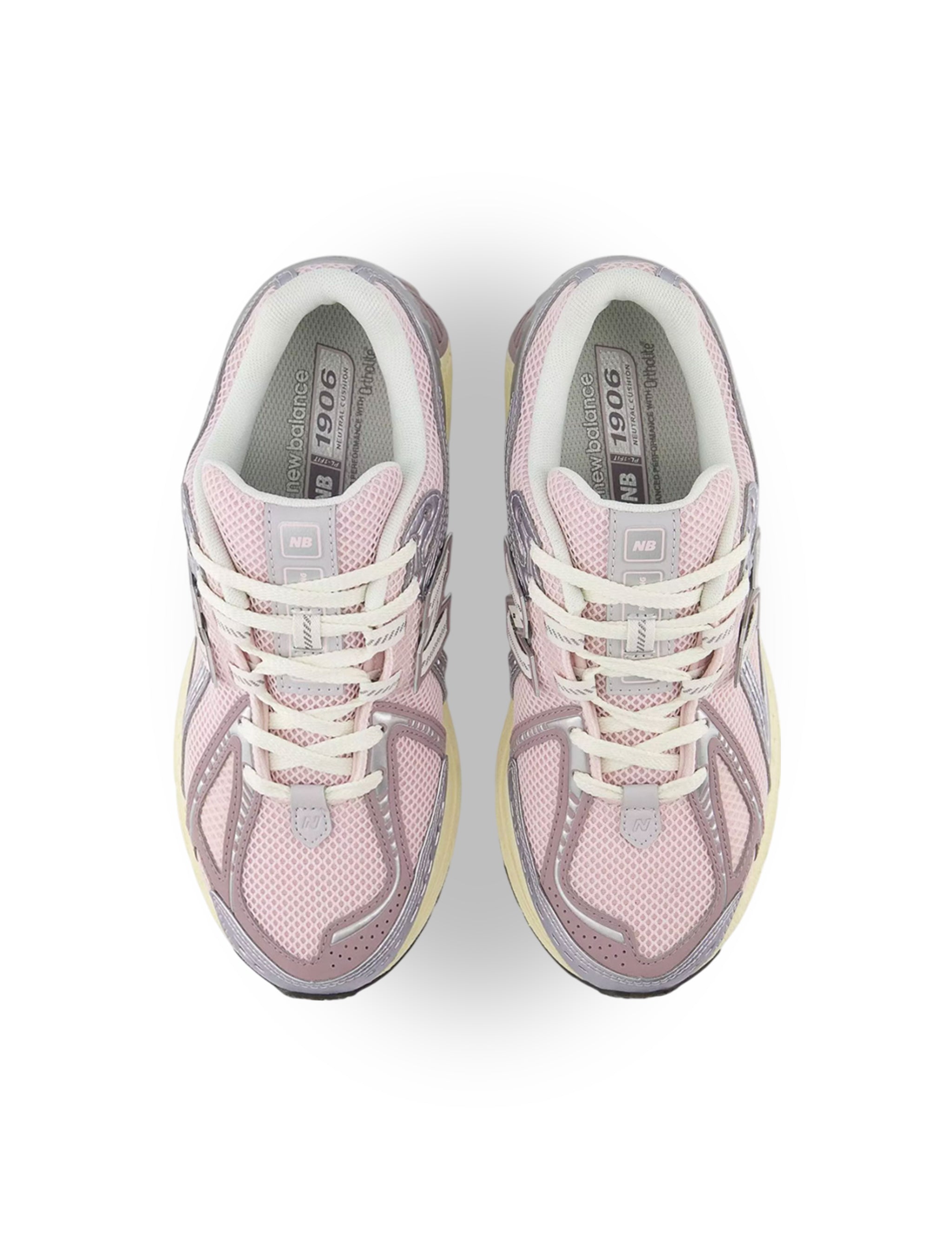 New Balance Womens 1906 Sneakers - Silver/Pink