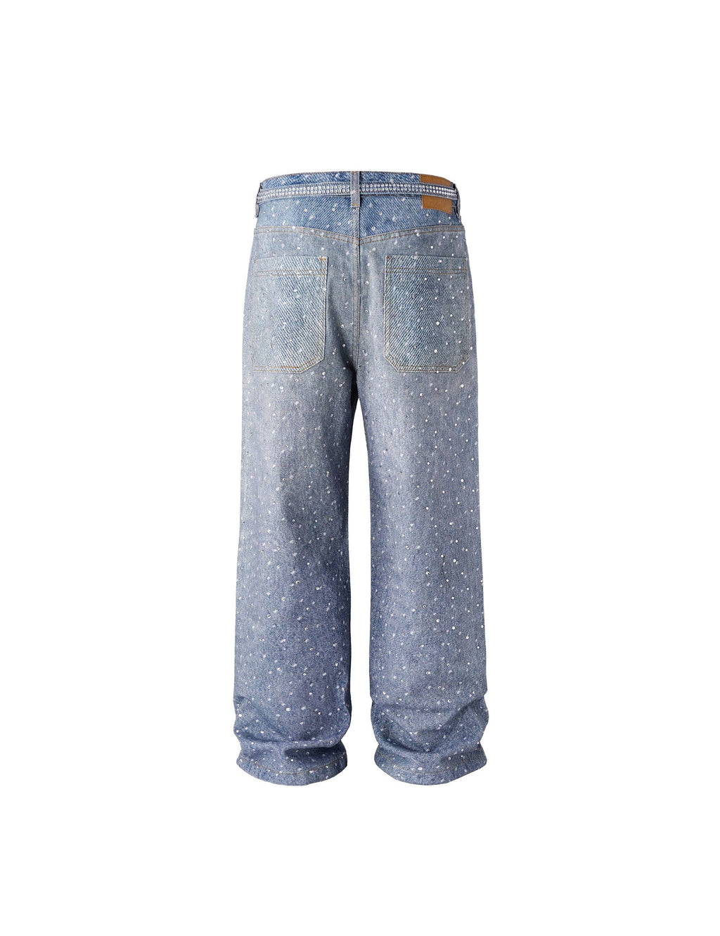 AZUL RHINESTONE DENIM (UNISEX)