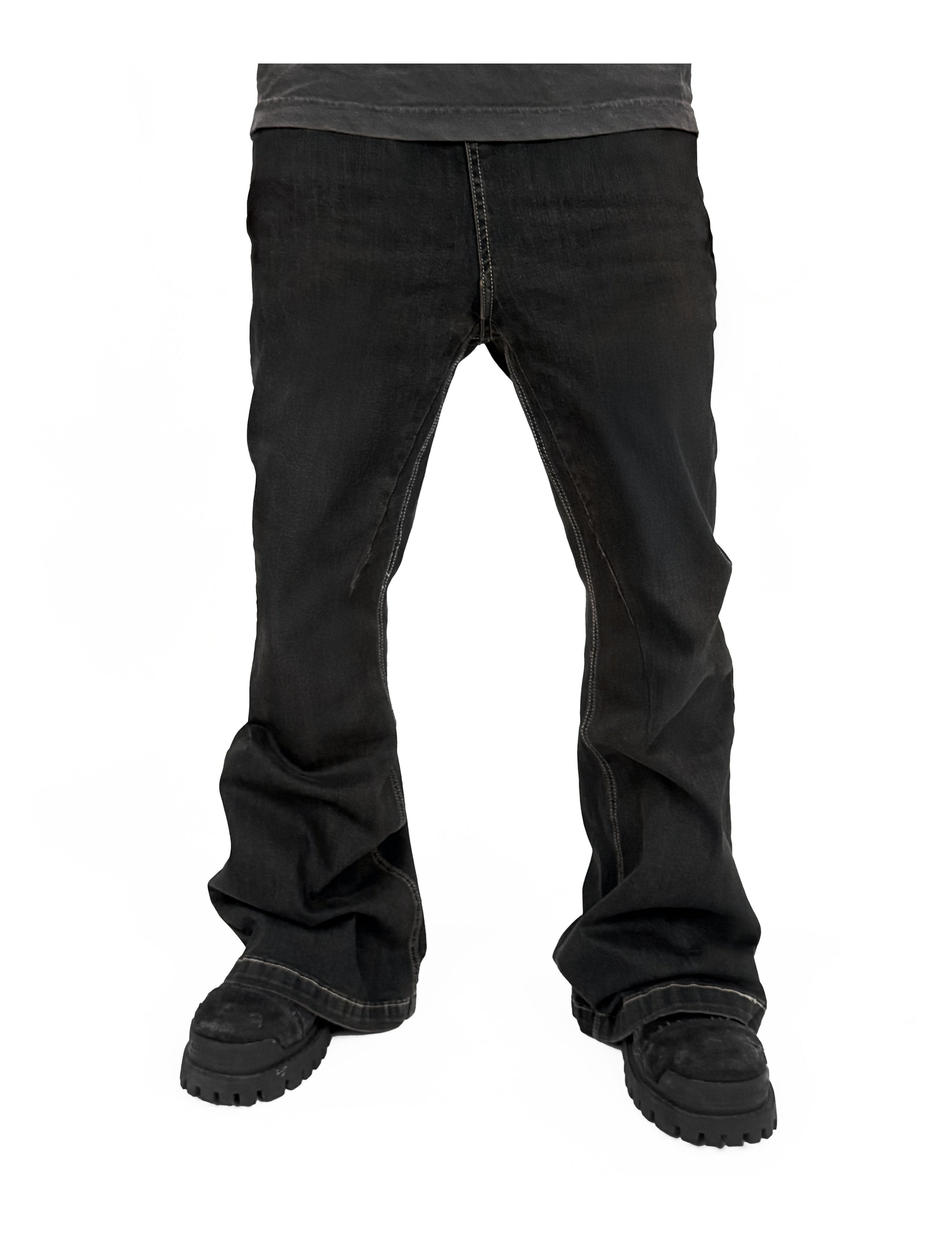 NOIR WIDEBOY FLARE DENIM (UNISEX)