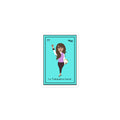 La Trabajadora Social Loteria Card Sticker