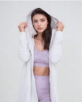 Cozy Comfort Zip Up Hoodie Jacket Gray