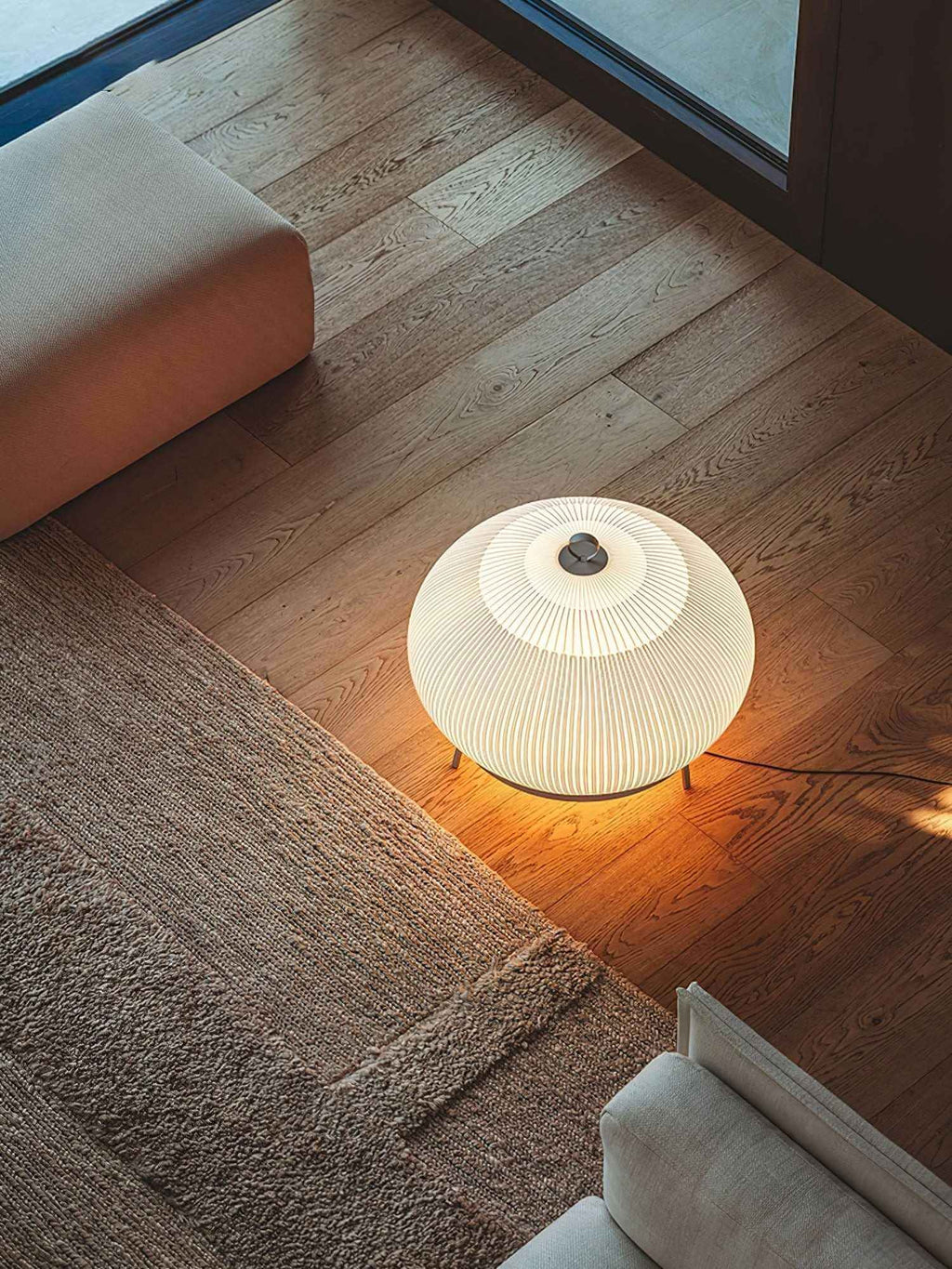 Knit Lantern Table Lamp