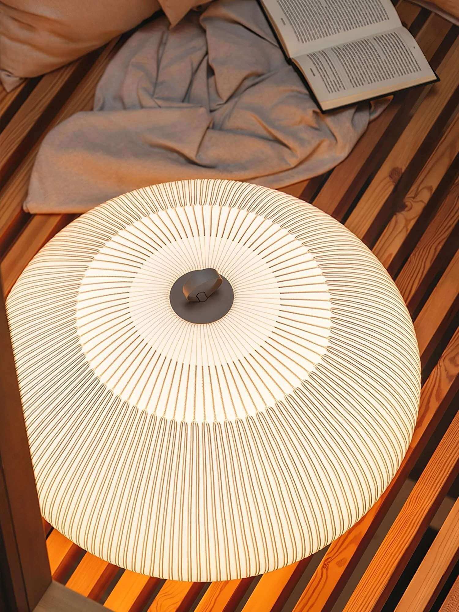 Knit Lantern Table Lamp