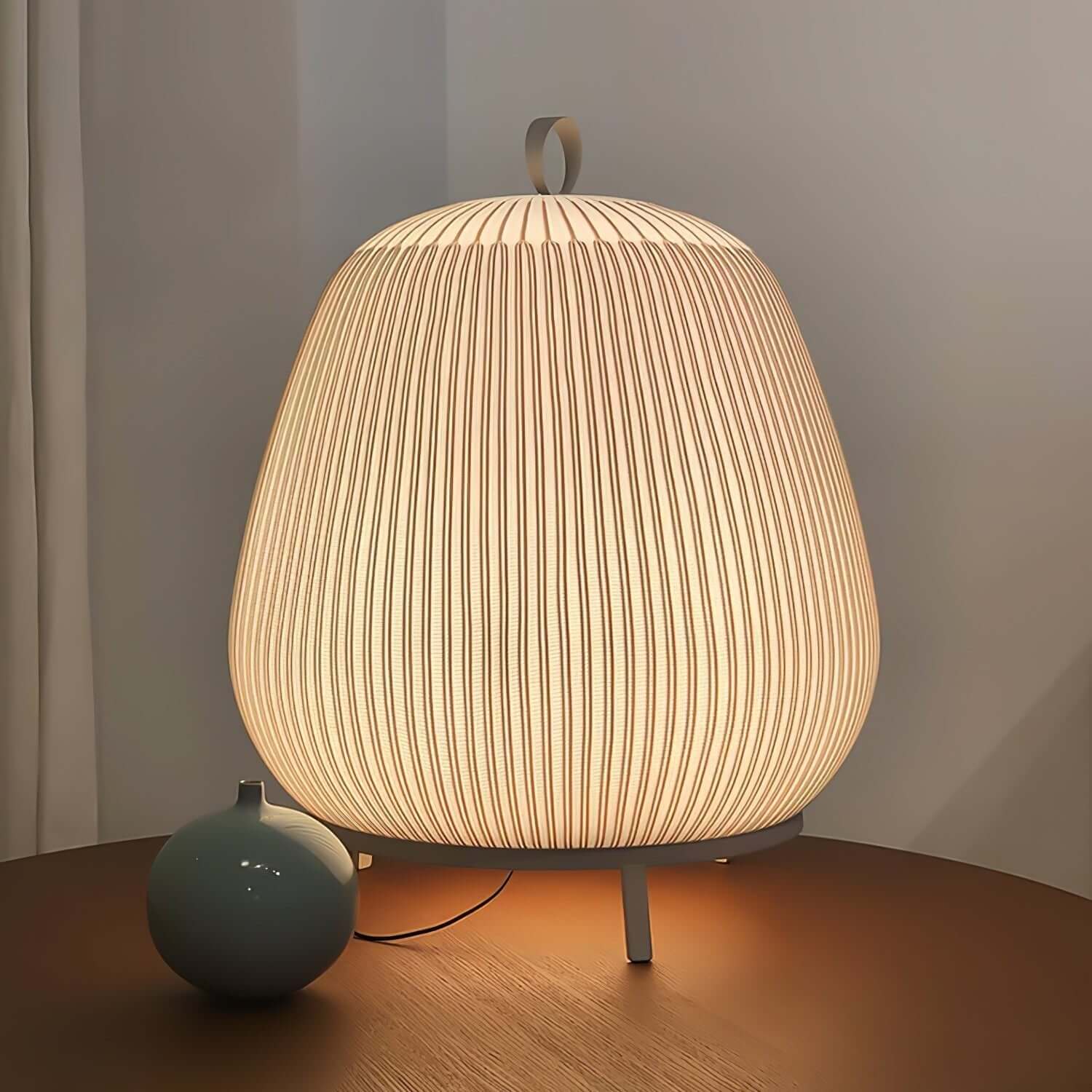 Knit Lantern Table Lamp