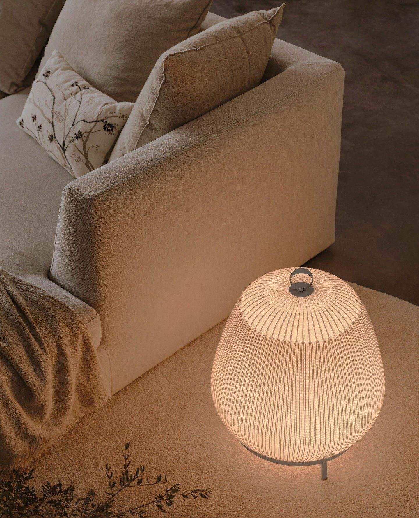 Knit Lantern Table Lamp